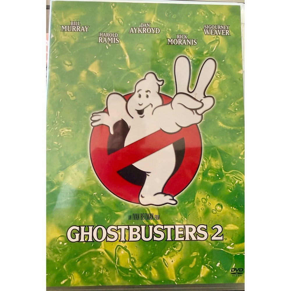 Sony Ghostbusters 2 DVD Excellent 1989 Sequel Bill Murray Sci-Fi